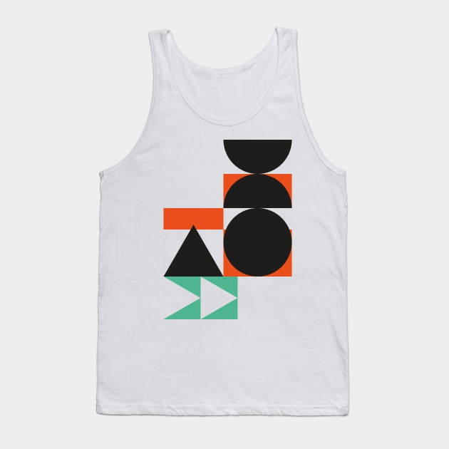 Abstract#64 Tank Top by process22